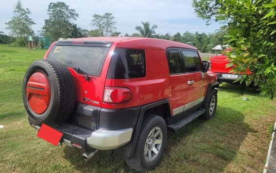 Red Toyota Fj Cruiser 2015 for sale in Makilala-1