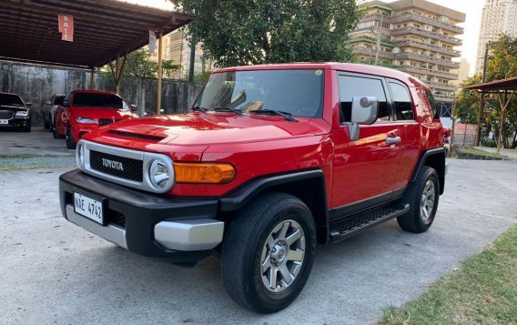 Red Toyota FJ Cruiser 2017 for sale in Pasig 