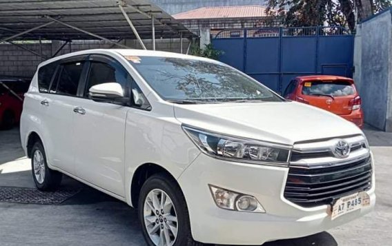 Pearl White Toyota Innova 2020 for sale in Automatic-3
