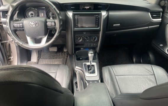 Silver Toyota Fortuner 2017 for sale in Las Piñas-7