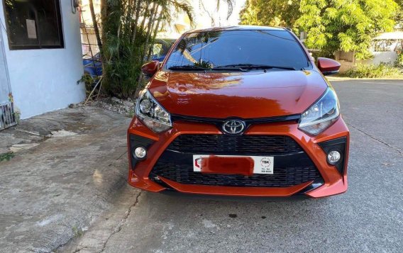Sell Orange 2020 Toyota Wigo in Quezon City-3