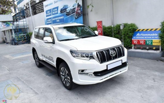 White Toyota Land Cruiser Prado 2022 for sale in Quezon