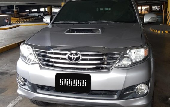 Silver Toyota Fortuner 2015 for sale in Manila