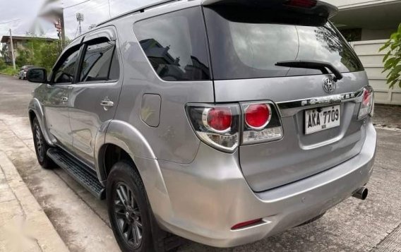 Sell Silver 2015 Toyota Fortuner in Valenzuela-2