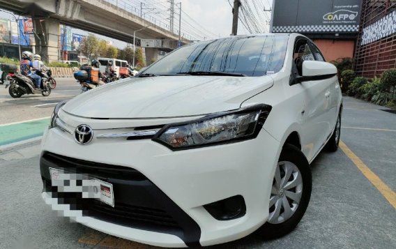 White Toyota Vios 2016 for sale in Quezon-0