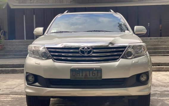 Silver Toyota Fortuner 2013 for sale in Automatic