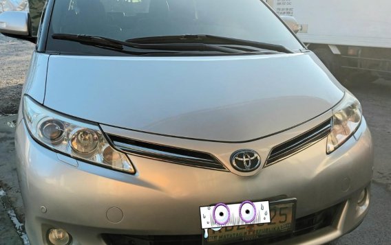 Silver Toyota Previa 2009 for sale in Las Piñas-1