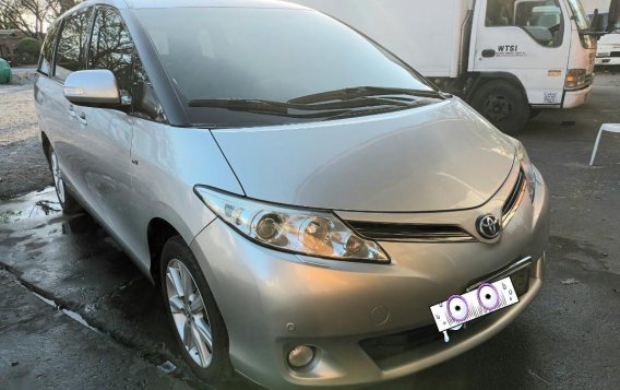 Silver Toyota Previa 2009 for sale in Las Piñas