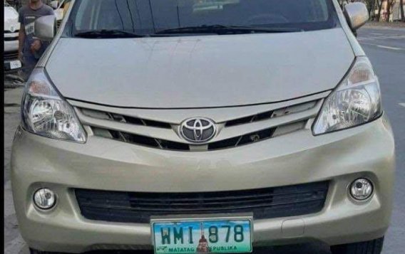 Selling Silver Toyota Avanza 2013 in San Mateo