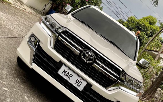Pearl White Toyota Land Cruiser 2010 for sale in Automatic