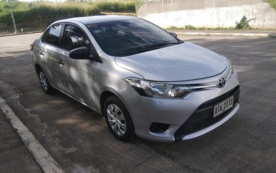 Silver Toyota Vios 2015 for sale in Manual-2