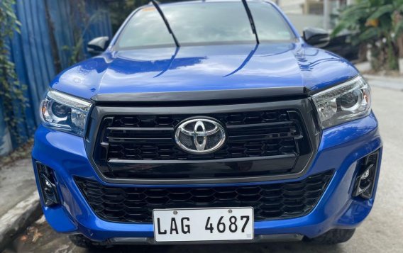 Sell Blue 2019 Toyota Hilux in Quezon City