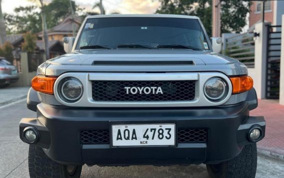 Grey Toyota Fj Cruiser 2015 for sale in Automatic