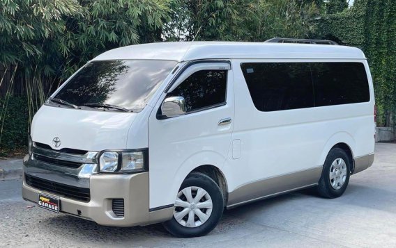 White Toyota Hiace 2016 for sale in Quezon City-1