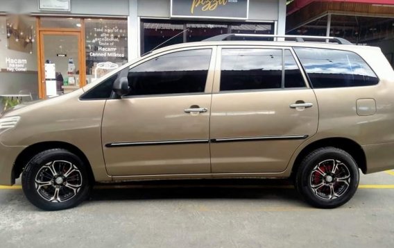 Beige Toyota Innova 2013 for sale in Automatic