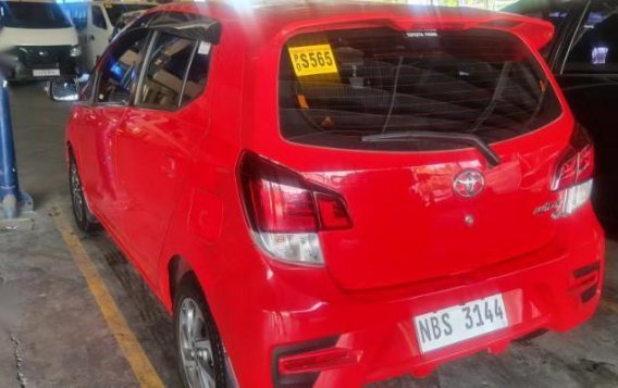 Red Toyota Wigo 2019 for sale in Pasig-1