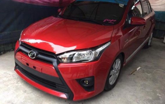 Red Toyota Yaris 2017 for sale in Quezon -4