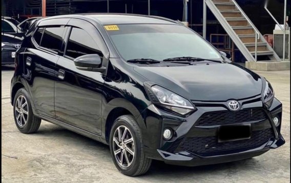 Selling Black Toyota Wigo 2021 in Quezon City-2