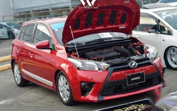 Red Toyota Yaris 2017 for sale in Quezon -1