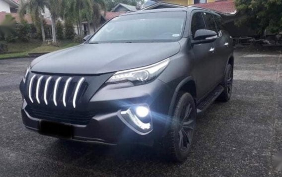 Silver Toyota Fortuner 2016 for sale in Quezon City