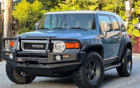 Blue Toyota FJ Cruiser 2016 for sale in Taytay-2