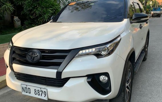 Pearl White Toyota Fortuner 2017 for sale in Tanza-2