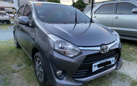 Silver Toyota Wigo 2019 for sale in Pasig