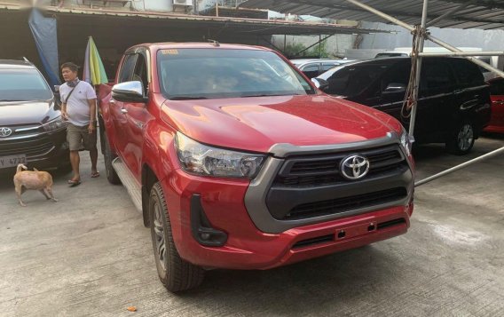 Red Toyota Hilux 2021 for sale in Quezon -1