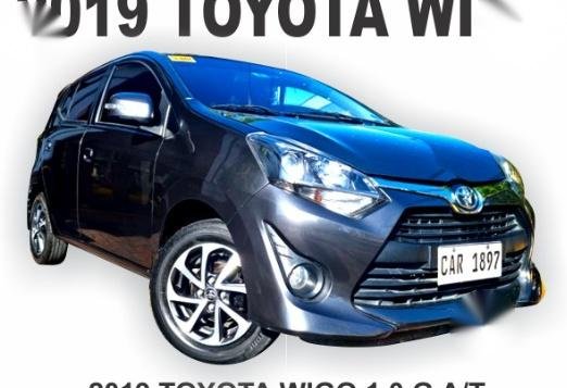 Silver Toyota Wigo 2019 for sale in Marikina 