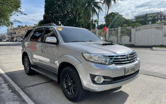 Silver Toyota Fortuner 2015 for sale in Quezon