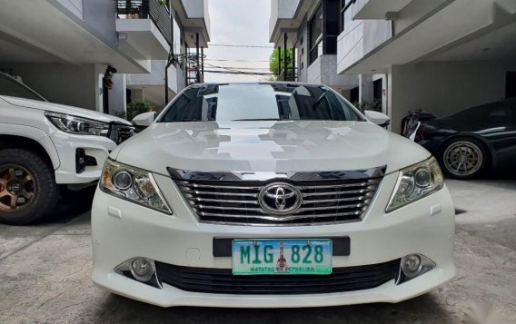 Selling Pearl White Toyota Camry 2013 in Quezon-4