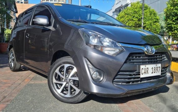 Silver Toyota Wigo 2019 for sale in Marikina -1