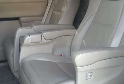 Pearl White Toyota Alphard 2013 for sale in Automatic-8