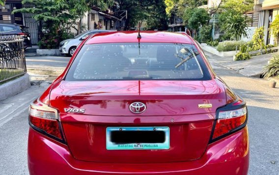 Red Toyota Vios 2013 for sale in Automatic-2