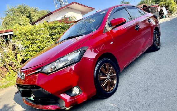 Red Toyota Vios 2013 for sale in Automatic-3
