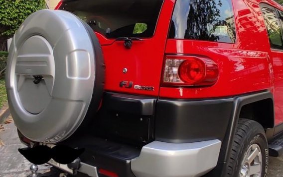 Red Toyota Fj Cruiser 2016 for sale in Automatic-2