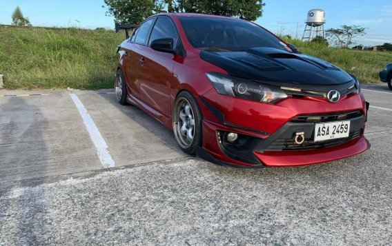 Selling Red Toyota Vios 2015 in Bacoor-5
