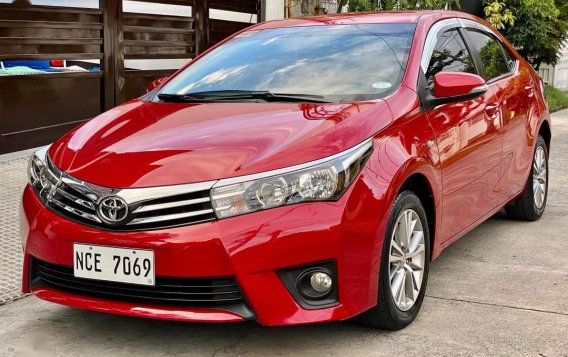 Sell Red 2016 Toyota Altis in Manila