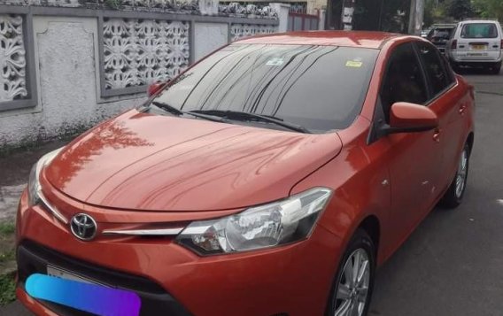 Selling Orange Toyota Vios 2017 in Manila