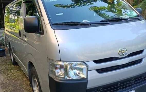 Silver Toyota Hiace 2015 for sale in Manual-1