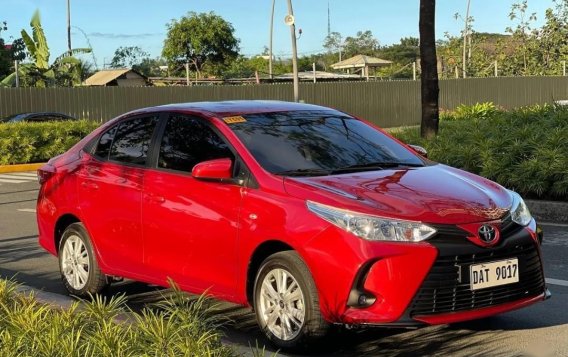 Sell Red 2021 Toyota Vios in Pasig-1