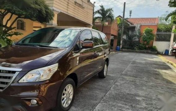 Selling Brown Toyota Innova 2014 in Pasig-1