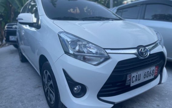 Selling White Toyota Wigo 2020 in Quezon City-1