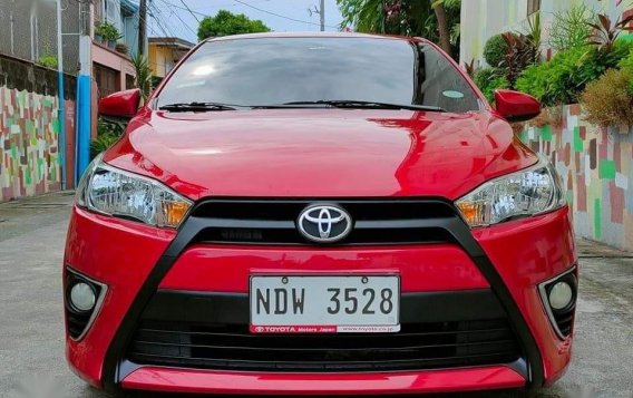 Selling Red Toyota Yaris 2016 in Bacoor