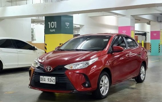 Red Toyota Vios 2021 for sale in Automatic-2