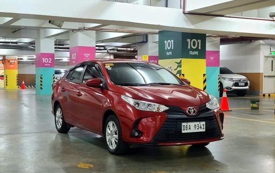 Red Toyota Vios 2021 for sale in Automatic-1