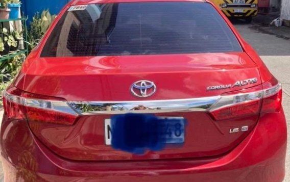 Red Toyota Corolla altis 2016 for sale in Automatic-1
