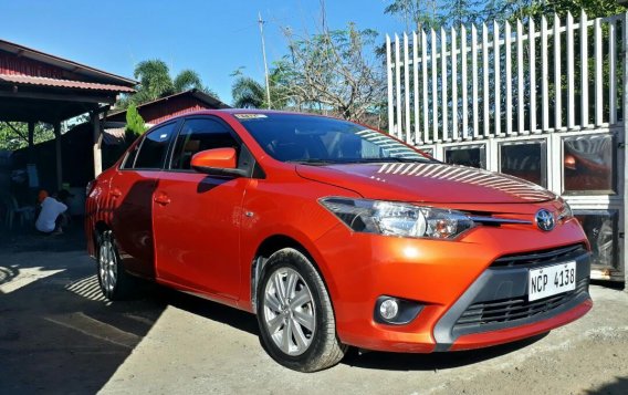 Sell Orange 2017 Toyota Vios in Gapan-1