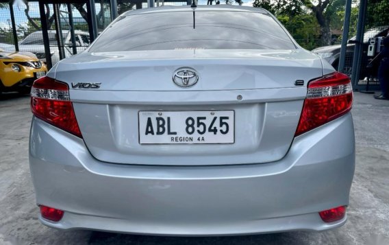 Silver Toyota Vios 2015 for sale in Las Piñas-4