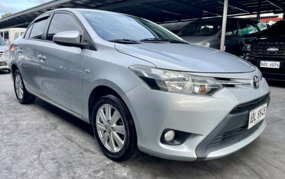 Silver Toyota Vios 2015 for sale in Las Piñas-1